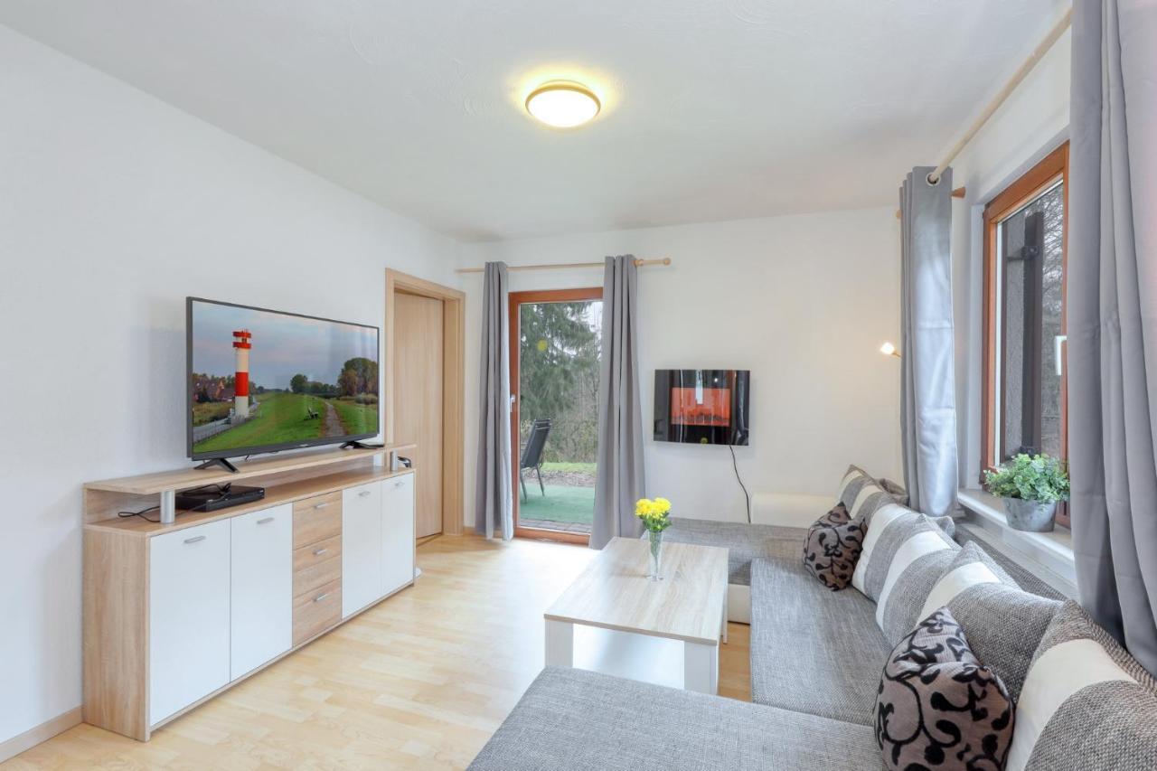 Seepark Kirchheim Ferienhaus bei Vera mit Sauna Exterior foto