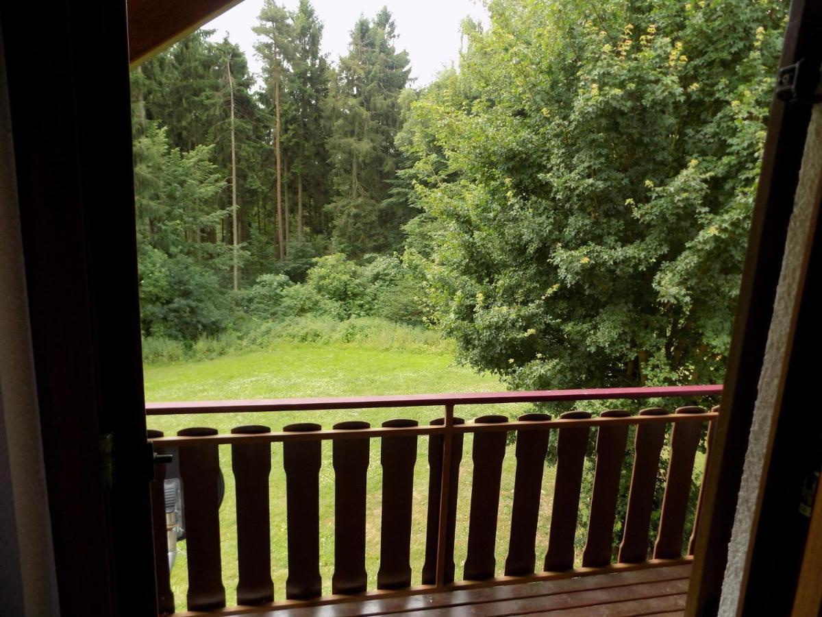 Seepark Kirchheim Ferienhaus bei Vera mit Sauna Exterior foto